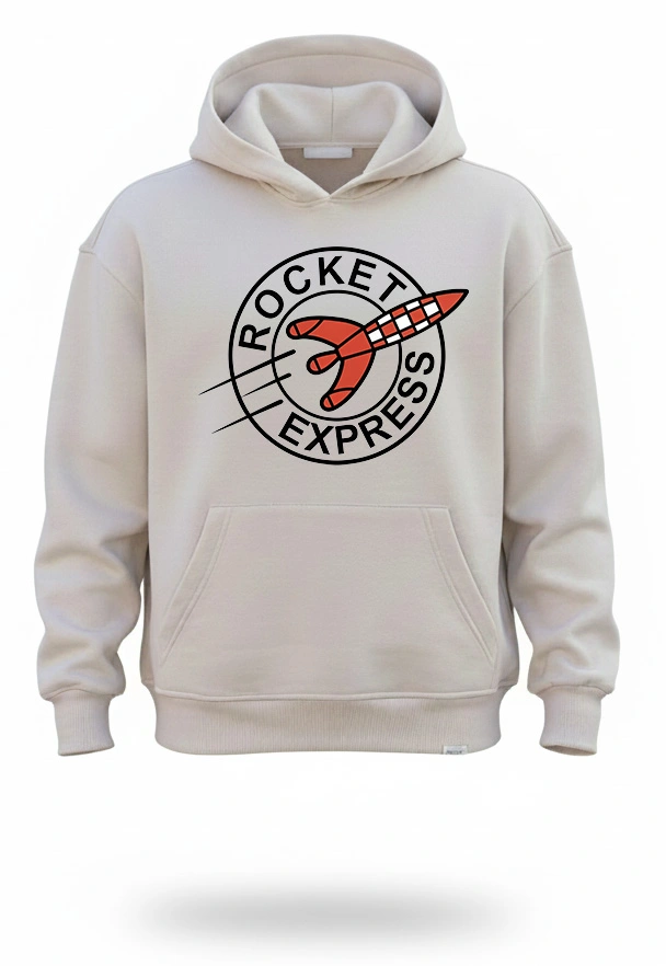 هودی سه نخ - راکت اکسپرس تن تن TINTIN ROCKET EXPRESS Edition | تی کلاب