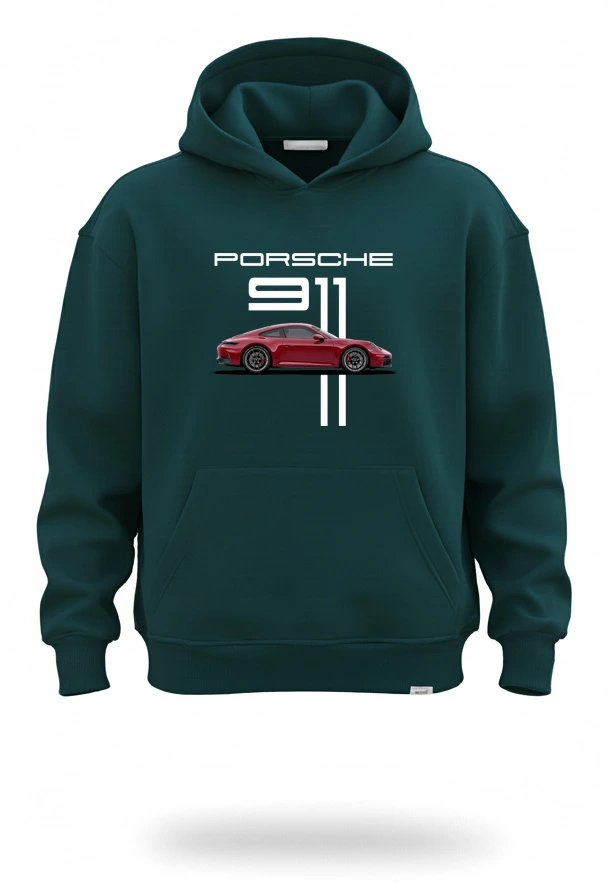 هودی سه نخ - پورشه ۹۱۱ | Porsche 911 | تی کلاب